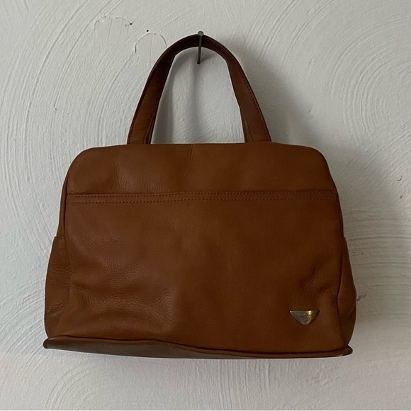 Dockers Brown Leather Hand‎ Bag Women’s Purse - Picture 1 of 8